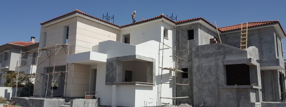 Suna Aytaçoğlu İkiz Villa İnşaatı